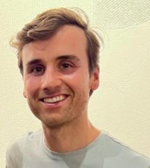 Man in gray t-shirt