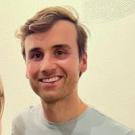 Man in gray t-shirt
